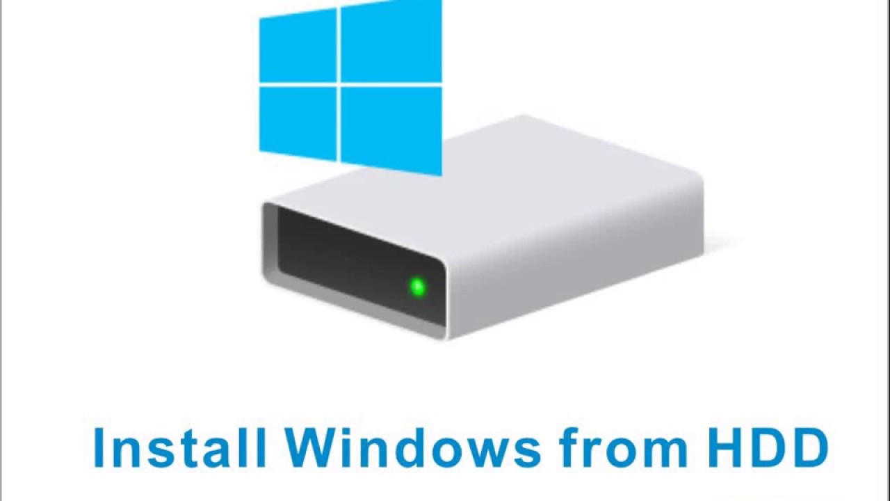 Cài đặt Windows 10-8-7 (cài Win) từ ổ cứng, không cần USB hay đĩa DVD