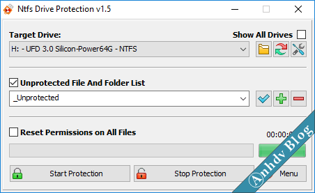 Bảo vệ USB khỏi Virus, chống ghi xóa dữ liệu 2