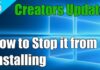 Hướng dẫn cách chặn Windows 10 cập nhật lên phiên bản mới Creator 1703 1709