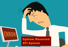 Sửa lỗi do xóa phân vùng EFI và System Reserved hay ESP của Windows