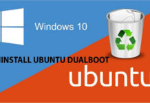 Cách xóa bỏ ubuntu khi đã cài đặt song song với Windows 10 8 7 UEFI hay Legacy