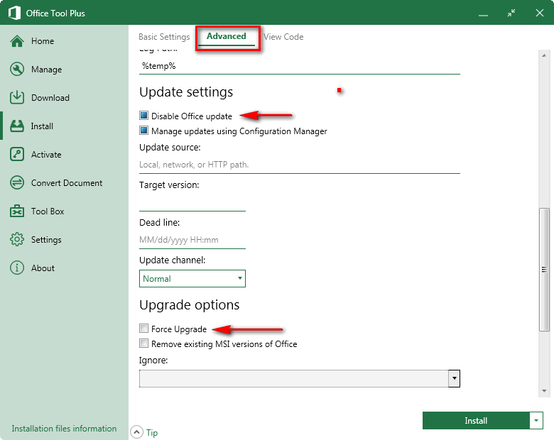 Cách tùy chọn thành phần khi cài đặt office 2019, office 365 online 2