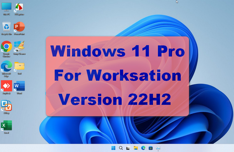 Windows 11 Pro For Worksation 22H2 AIO 5 in 1 hiệu suất cao Anhdv Blog