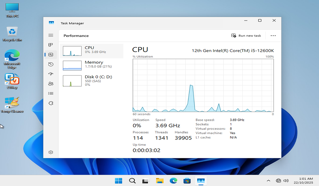 Windows11 pro free 25h2 aio 2in1 task manager